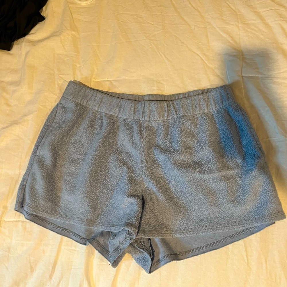 Aerie Light Blue cotton shorts